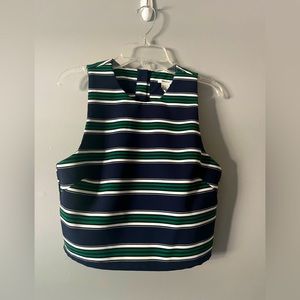 Forever 21 tank top. Size-S blue, white, and green